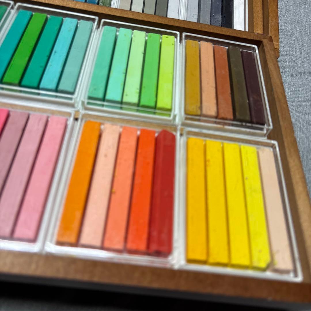 HOLBEIN ホルベイン アーティストオイルパステル 100色 セット 木箱付
