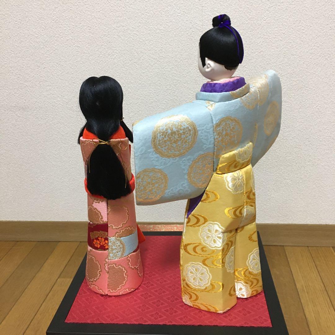 立ちひな人形　きめこみ人形
