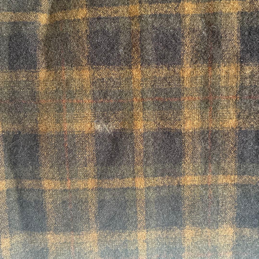 Pendleton ウール100% ブラウンチェックネルシャツ