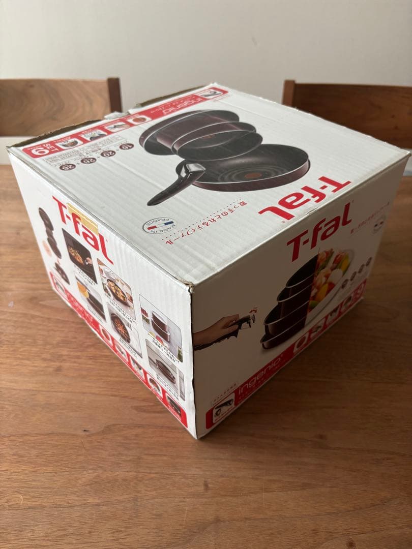 ガス火　新品未使用　T-FALインジニオネオノーブルレッドセット9