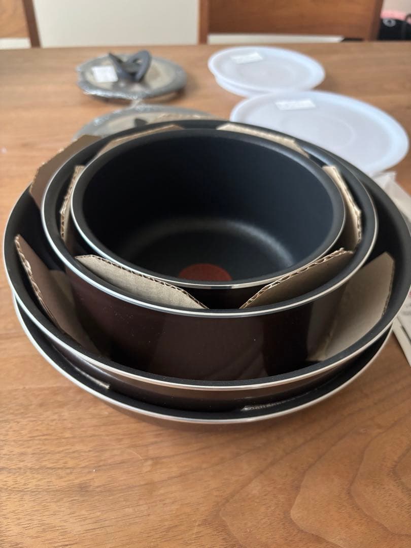 ガス火　新品未使用　T-FALインジニオネオノーブルレッドセット9