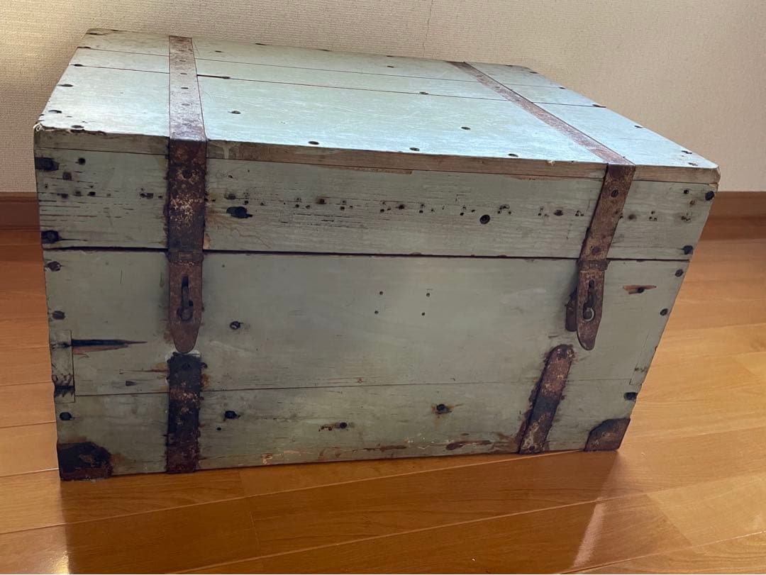 アンティーク　大型木箱