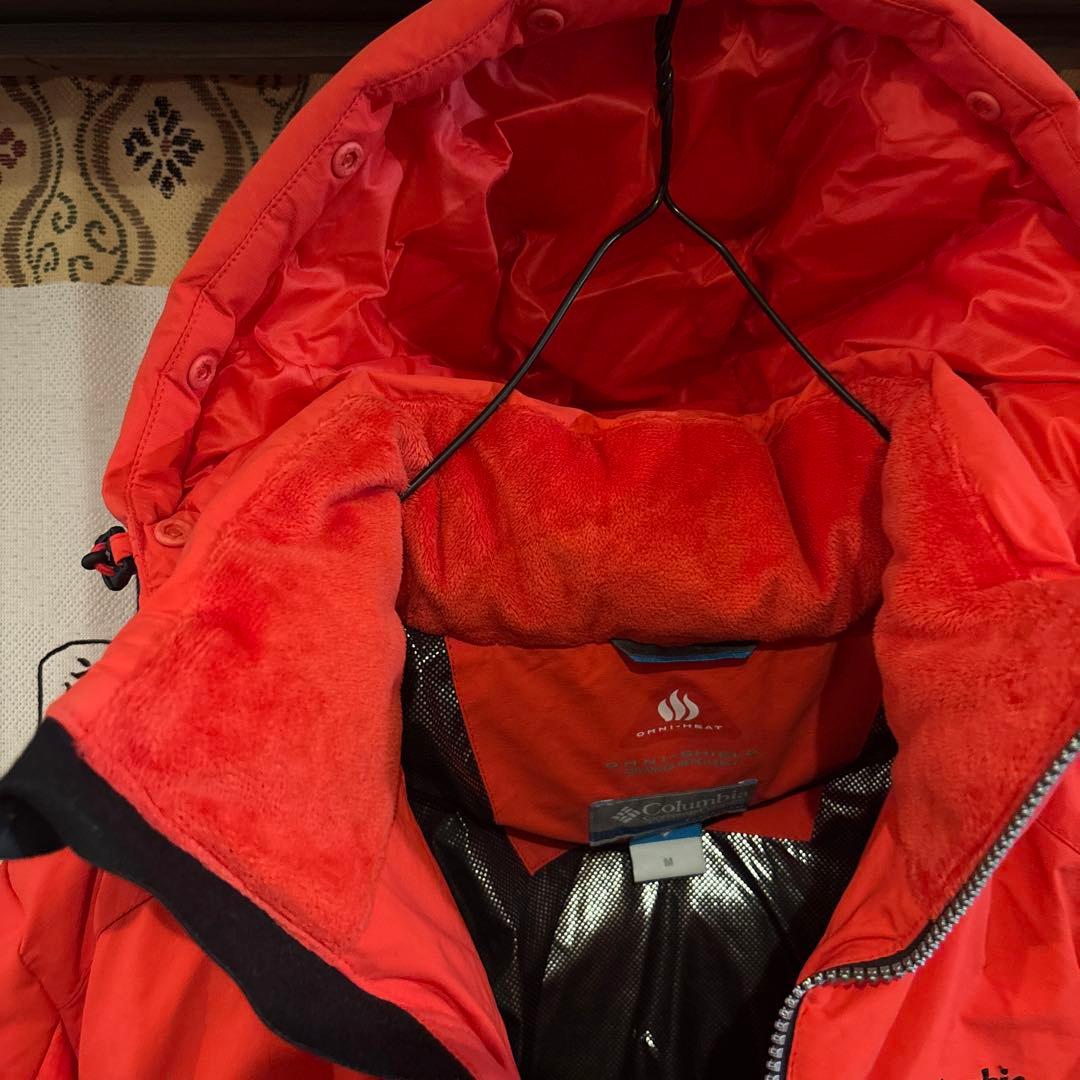 【美品】 Columbia コロンビア フードダウン 綺麗 レディースM