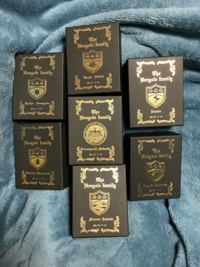 ボンゴレリングネックレスセット　家庭教師ヒットマンリボーン