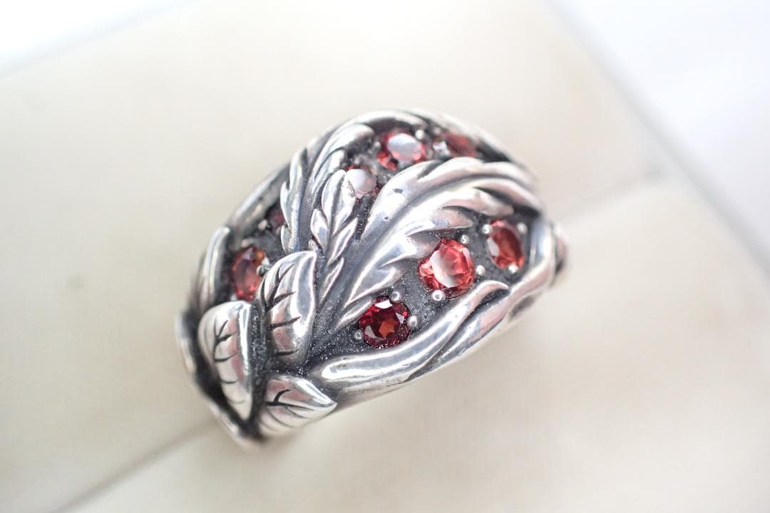 ブラッディマリー Lava 溶岩 リング SILVER シルバー 指輪 約15号