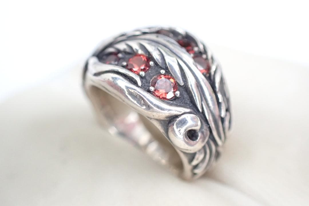 ブラッディマリー Lava 溶岩 リング SILVER シルバー 指輪 約15号