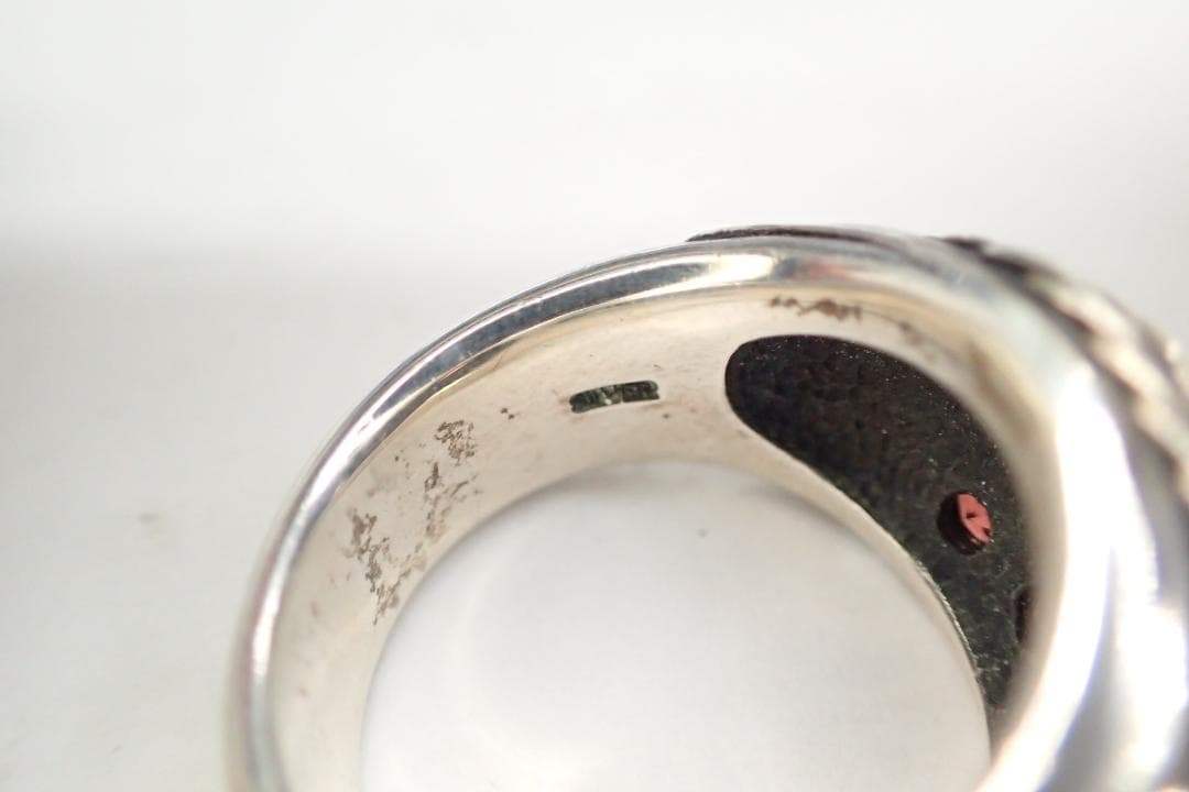 ブラッディマリー Lava 溶岩 リング SILVER シルバー 指輪 約15号