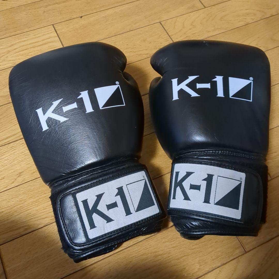 K-1 ボクシンググローブ 16oz 黒