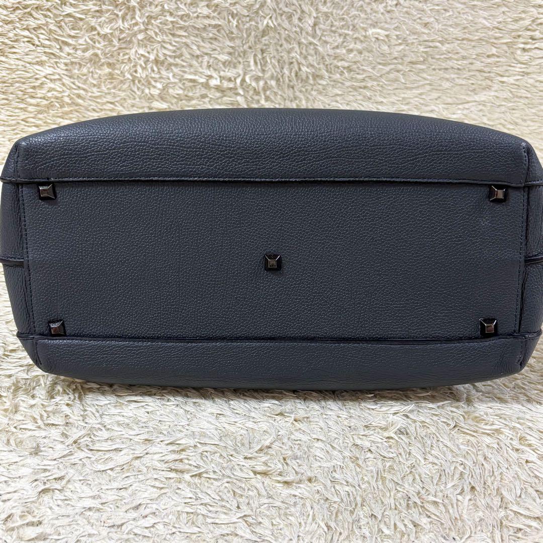 【極美品】MCM エムシーエム トートバッグ グレー系 大容量 ユニセックス