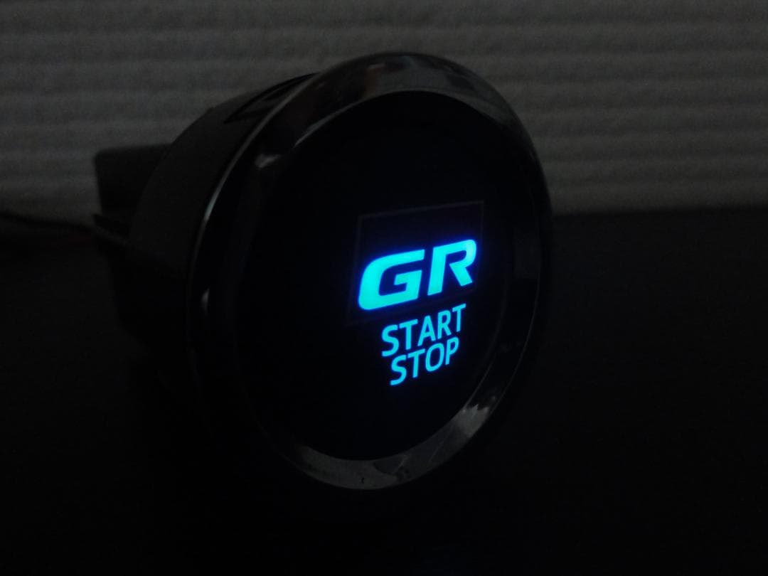 GRスポーツ☆トヨタ純正! 8ピン エンジンプッシュスタートスイッチレインボー
