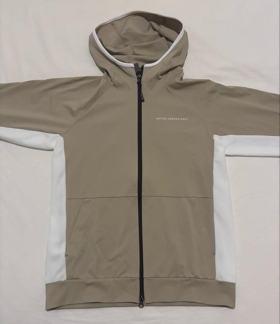 ユナイテッドアローズゴルフ　ジップフーディ　パーカー　ゴルフウェア