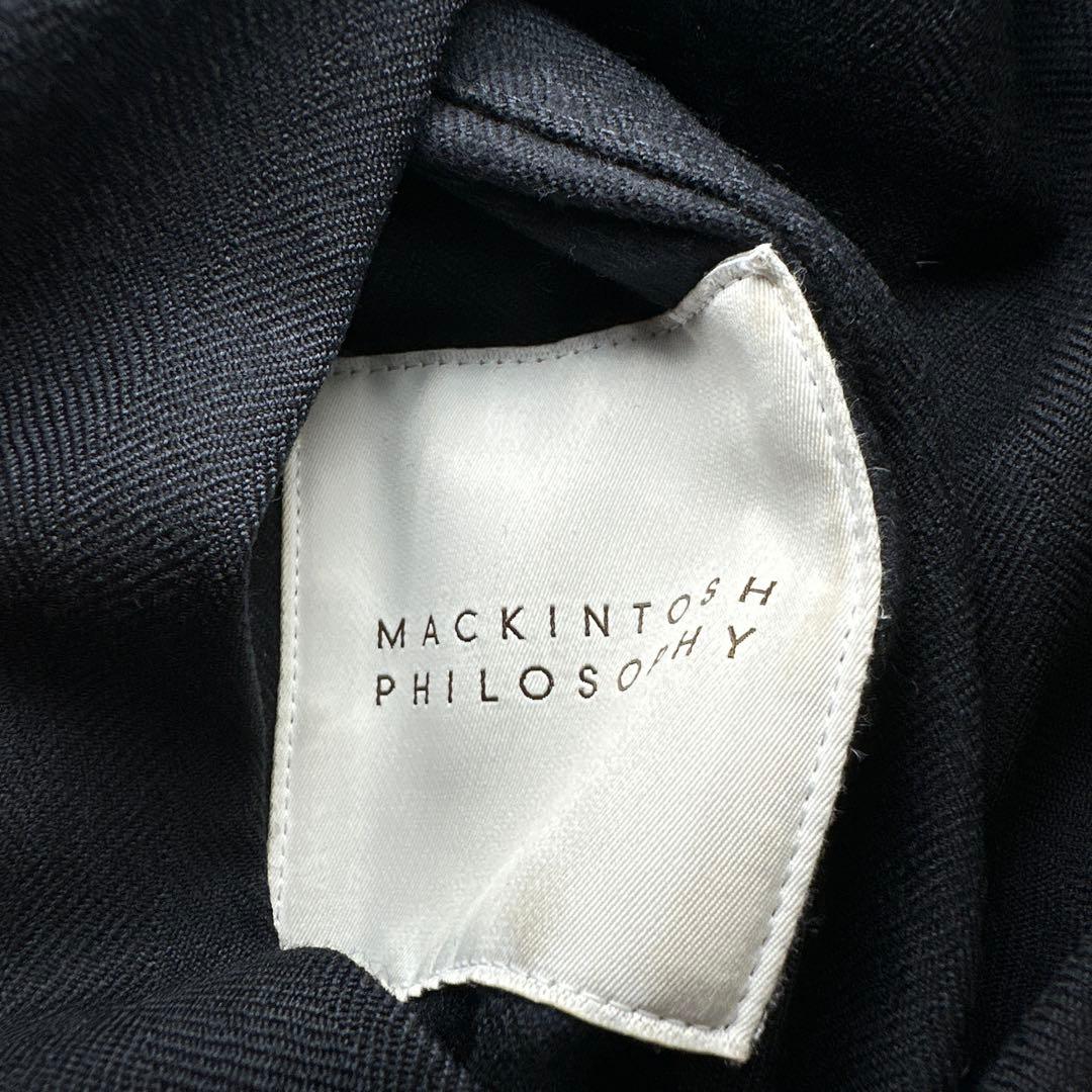 MACKINTOSH PHILOSOPHYリバーシブルステンカラーコート M 紺