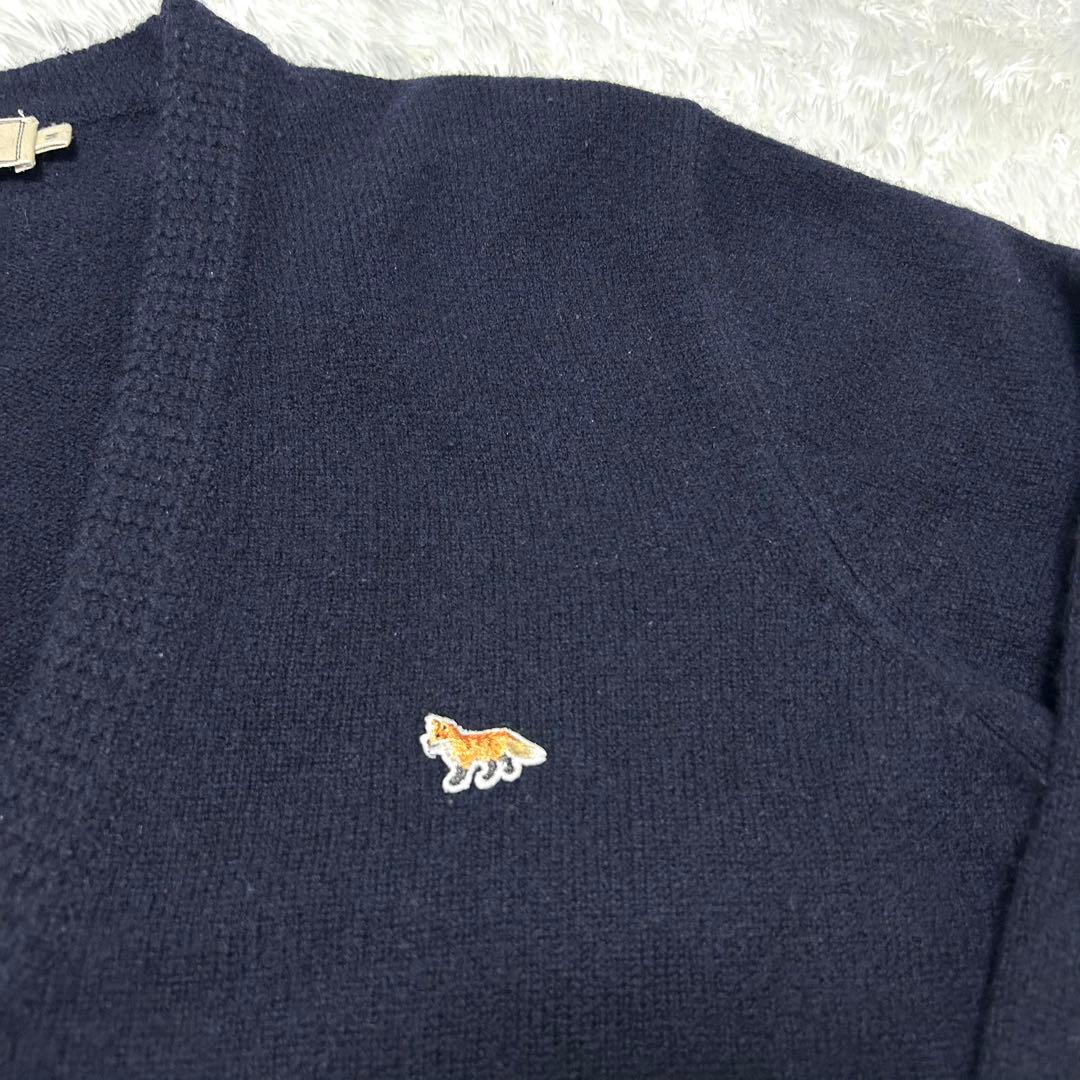 大人気✨　MAISON KITSUNÉ メゾンキツネ　カーディガン　ネイビー　M
