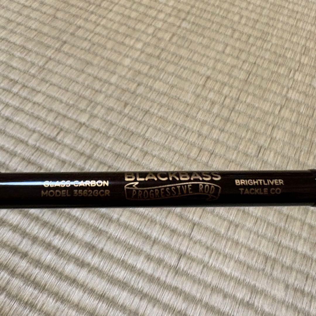 ブライトリバー　ブラックバス　3562GCR 1度使用 美品