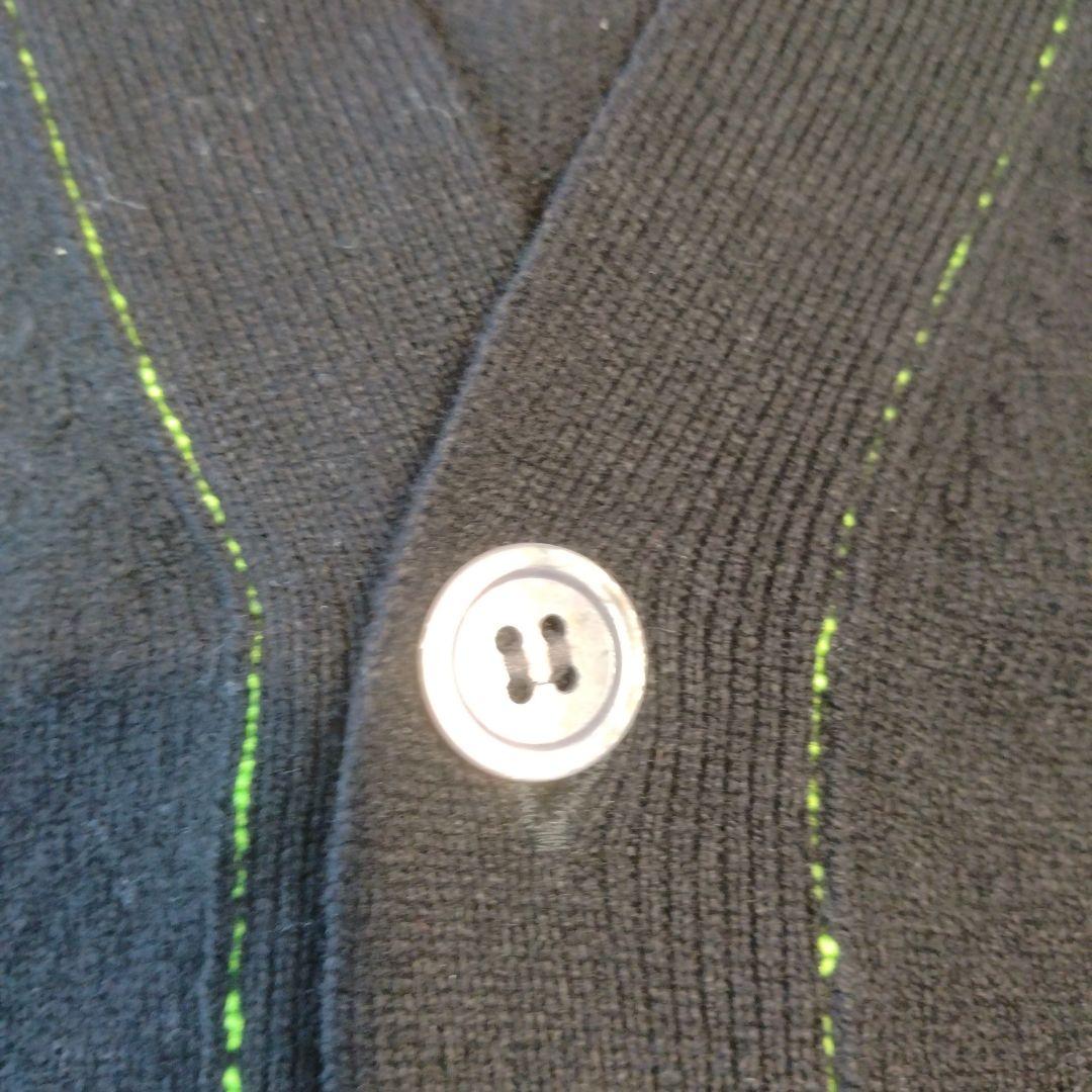 COMME des GARÇONS SHIRT ブラックカーディガン L