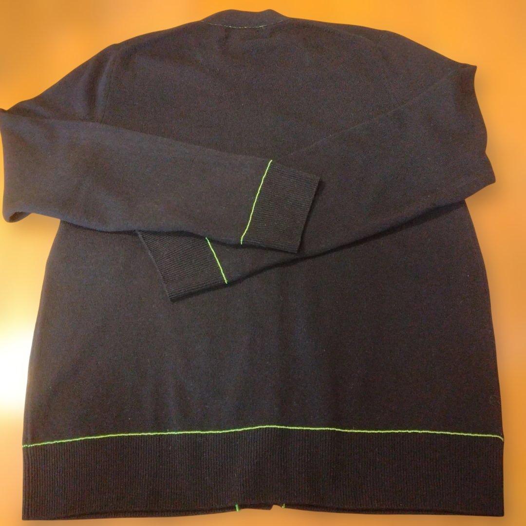 COMME des GARÇONS SHIRT ブラックカーディガン L