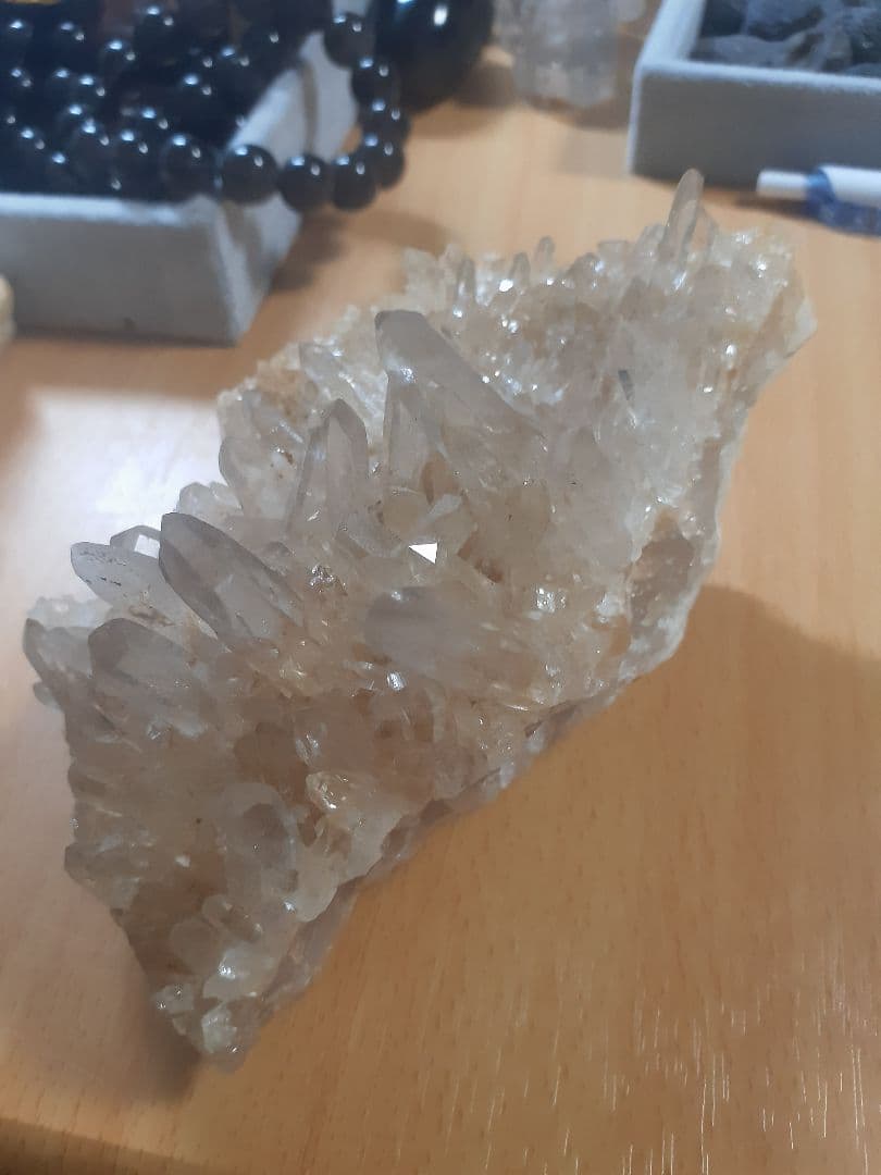 マニハール産　スモーキークォーツ　クラスター