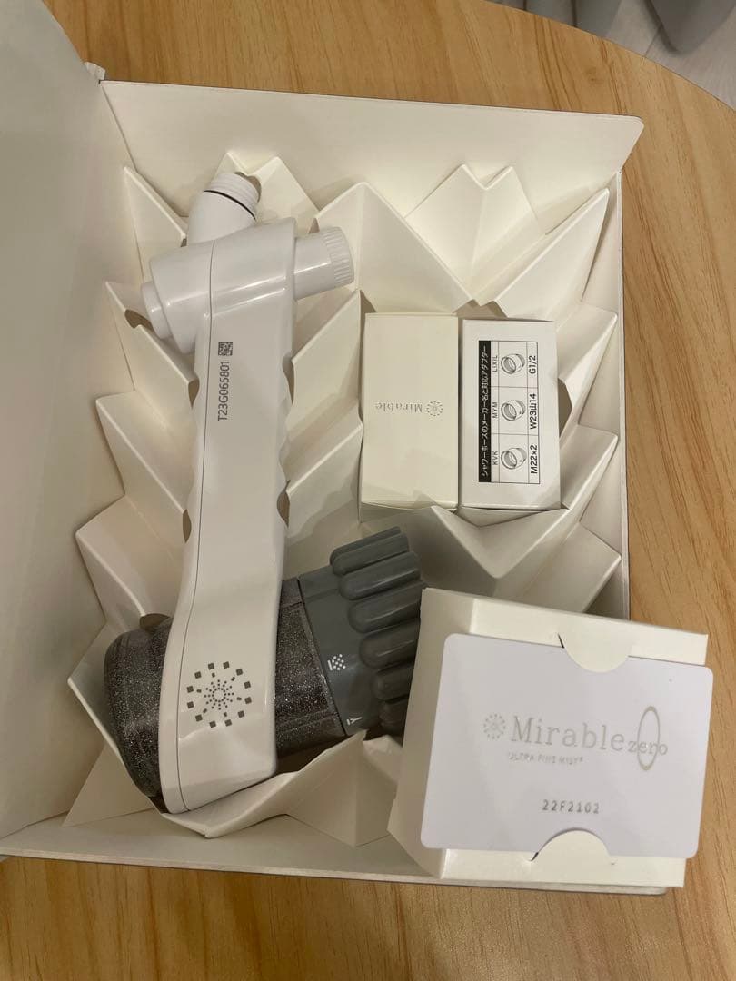 【新品・未使用】ミラブルzero ウルトラファインミスト シャワーヘッド