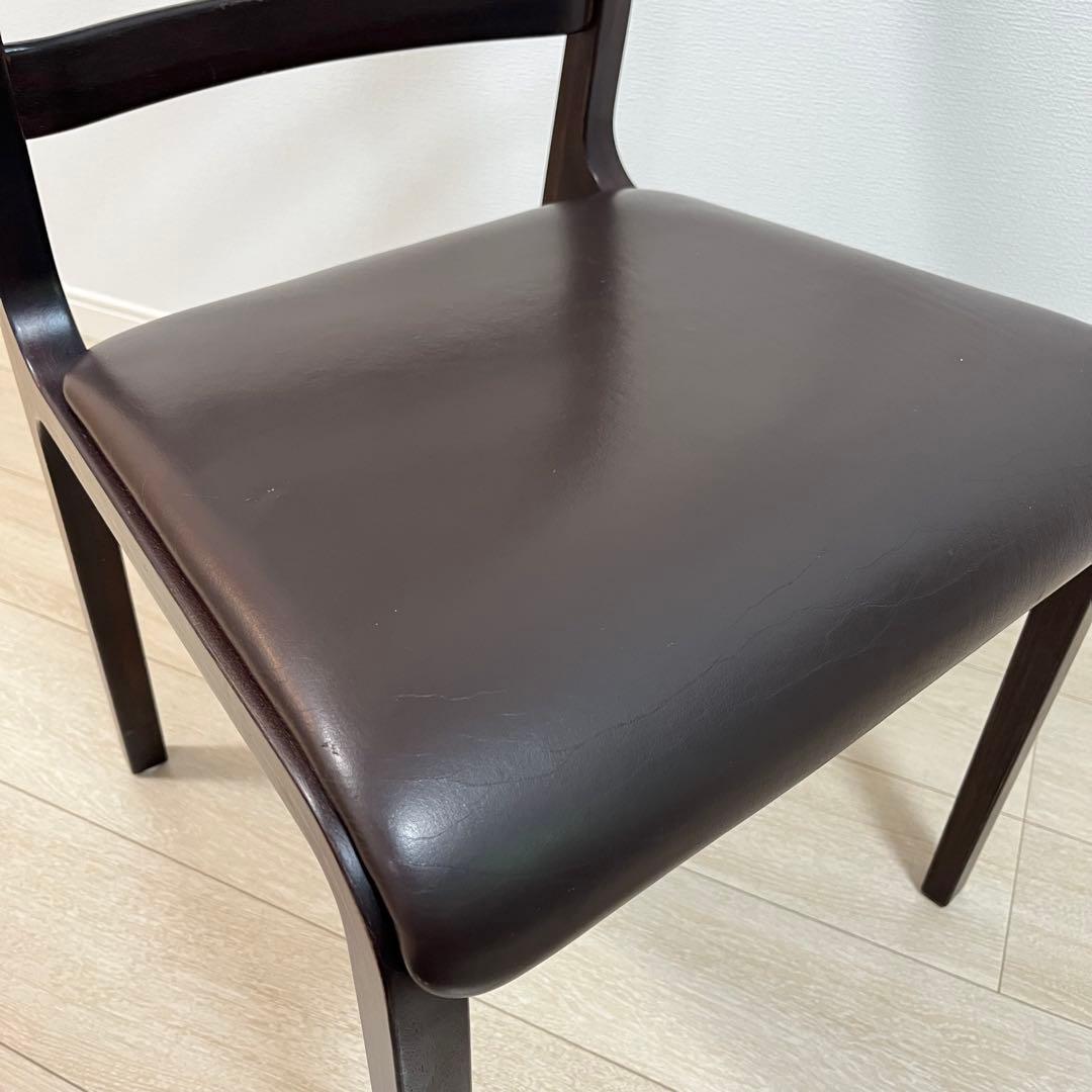 (て32)Tendo 天童木工 菅沢光政 ラダーバックチェア ダイニングチェア