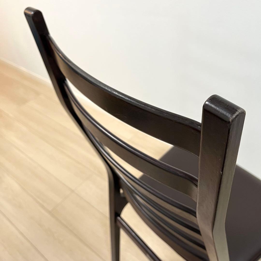 (て32)Tendo 天童木工 菅沢光政 ラダーバックチェア ダイニングチェア