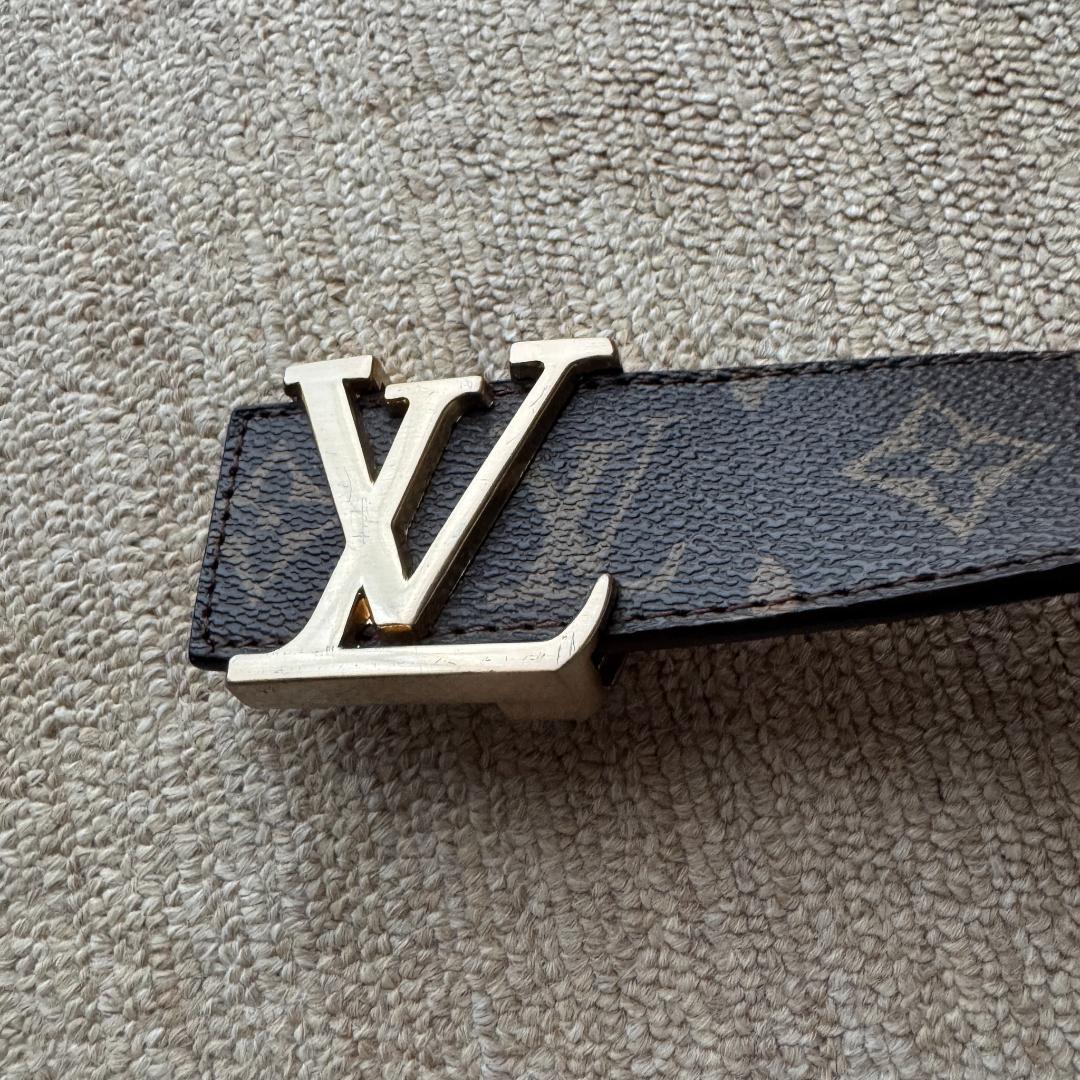 m*o様 ルイヴィトン モノグラム Vバックル ベルト 105/42 メンズ
