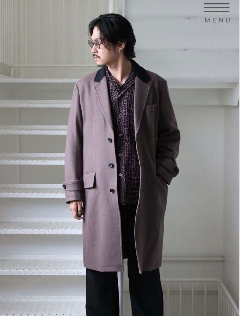 ワコマリア　18aw チェスターコート