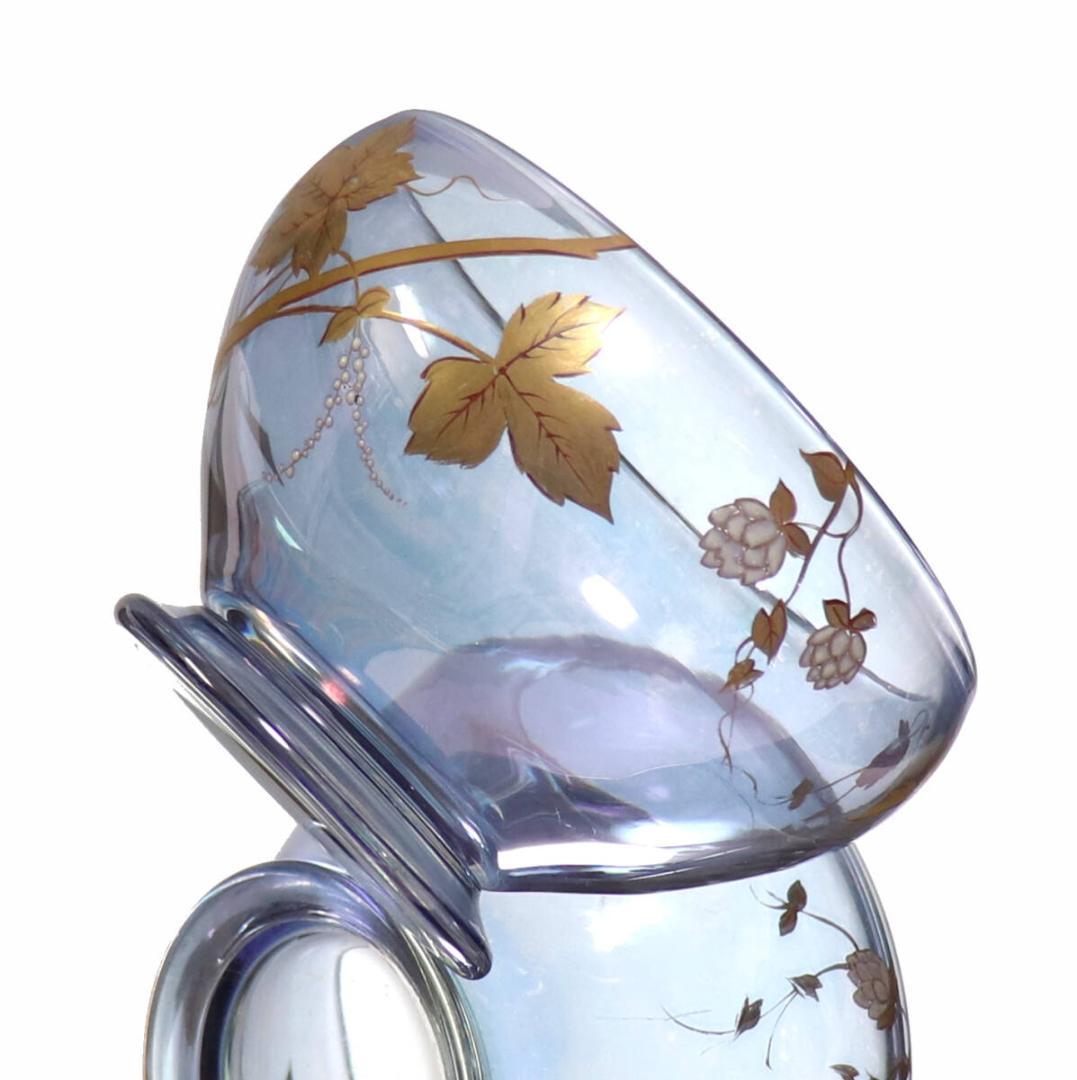 オールド・バカラ 1878年 金彩エナメルラスター彩ボウル ジャポニスム日本趣味