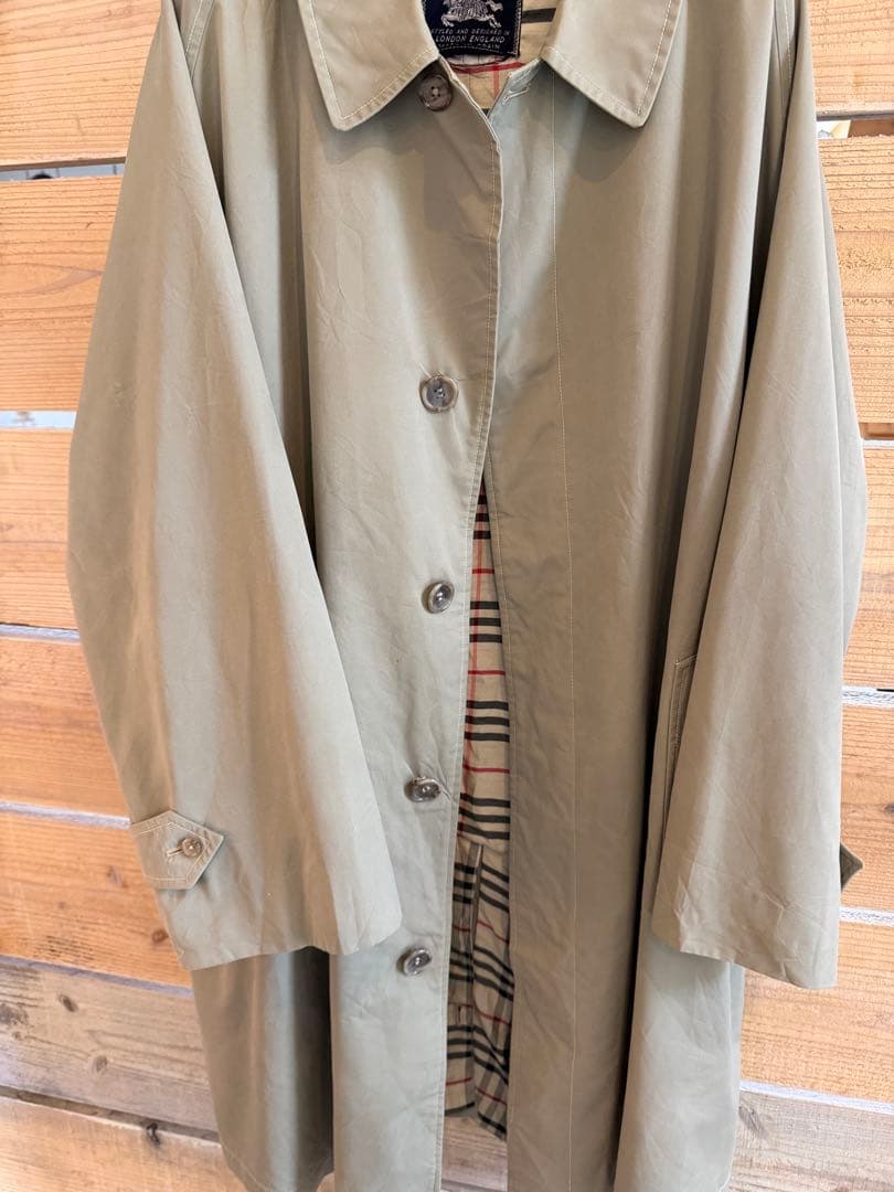 バーバリー　一枚袖　ベージュ　Burberry's ステンカラーコート