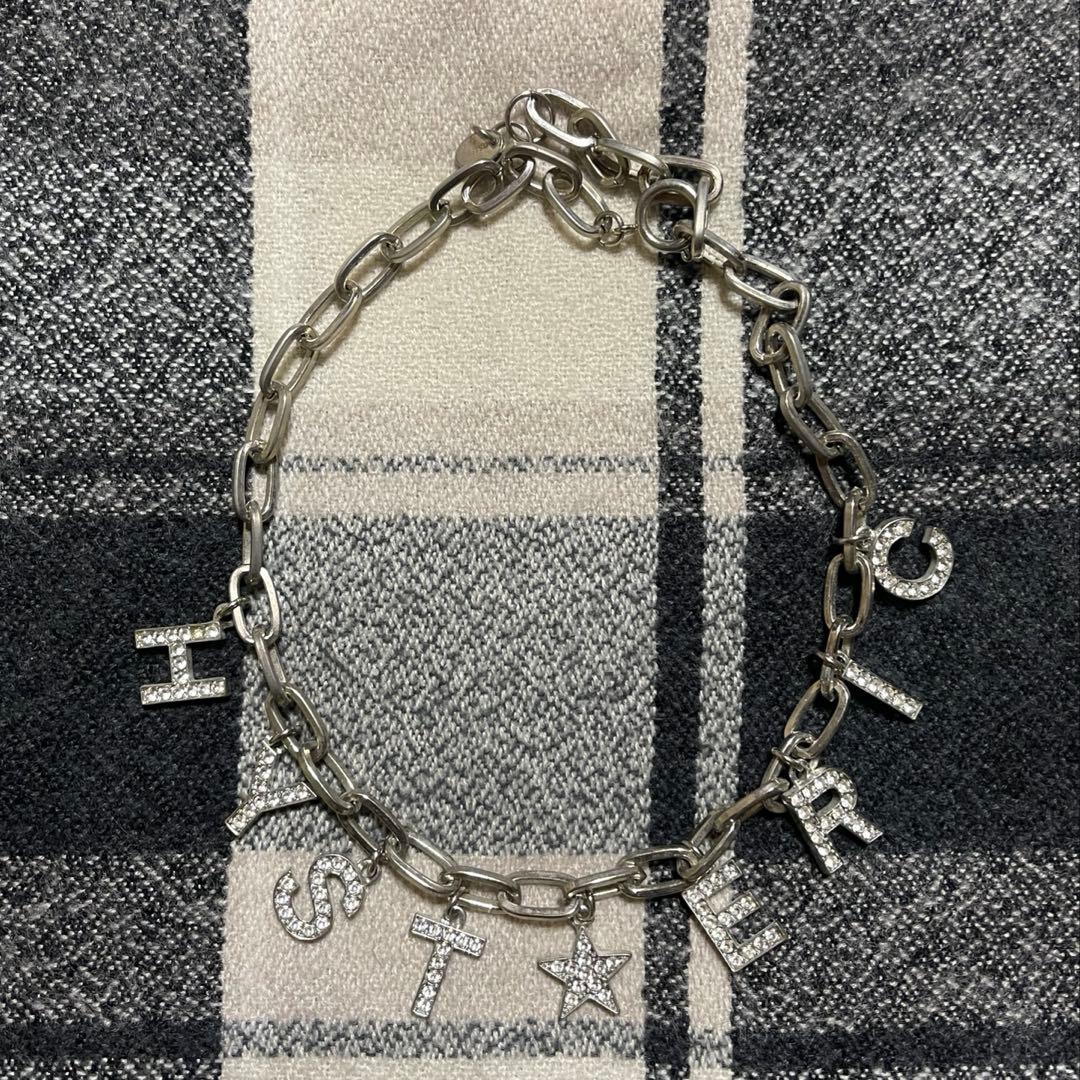 HYSTERIC GLAMOUR ヒステリックグラマー ロゴネックレス
