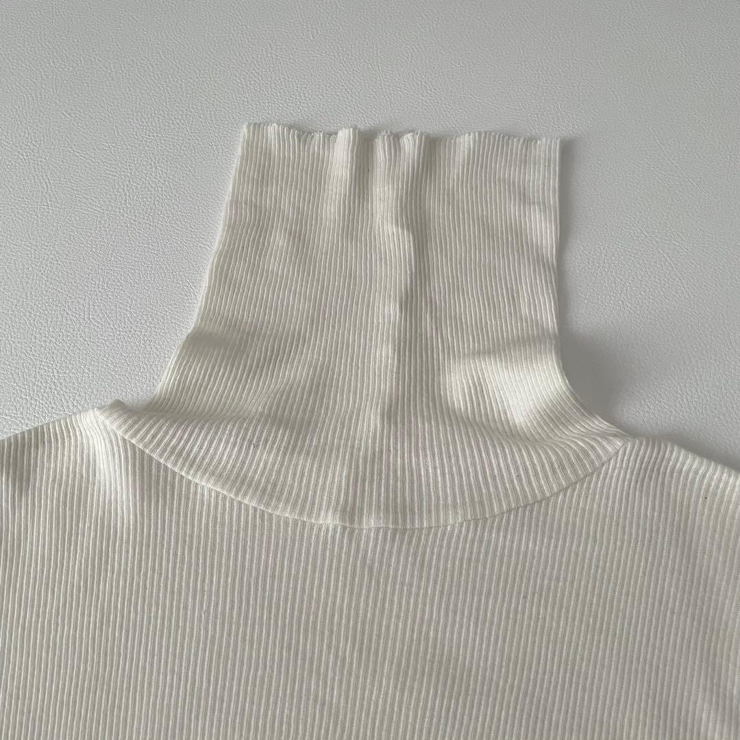 SOEJU ソージュ カシミヤ混 タートルネック カットソー