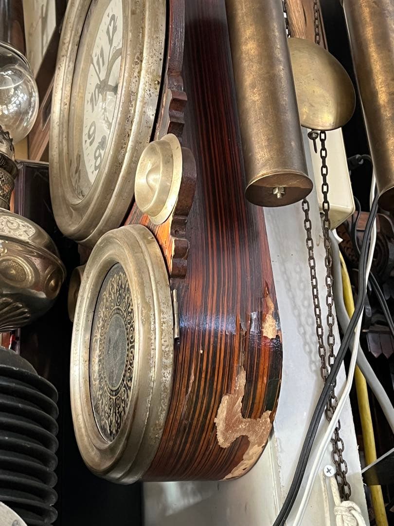 セイコー社ダルマ時計、ダルマゼンマイ時計、四つ丸ダルマ時計、ゼンマイ振り子時計