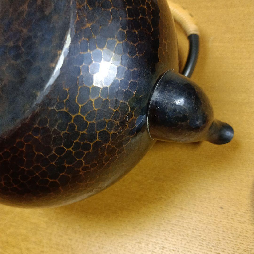 北越堂　鎚起 銅器 やかん