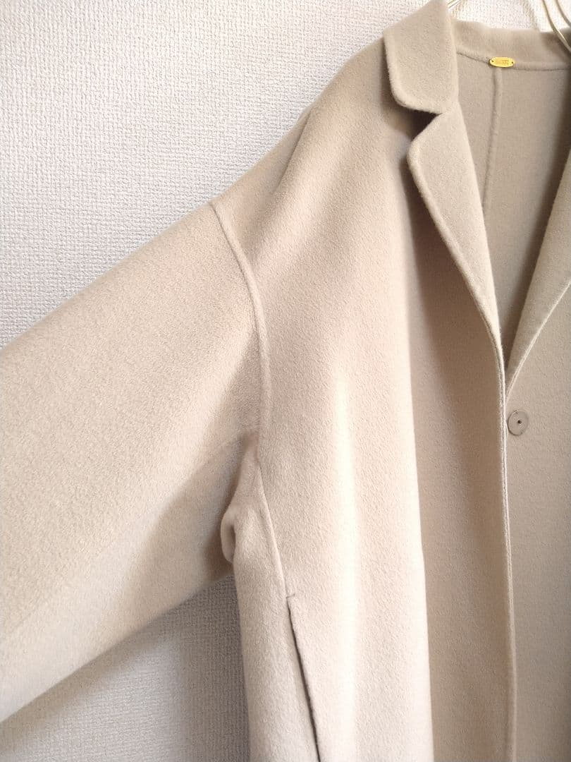 【専用】美品☆　ドゥーズィエムクラス　ウールアンゴラリバーコート
