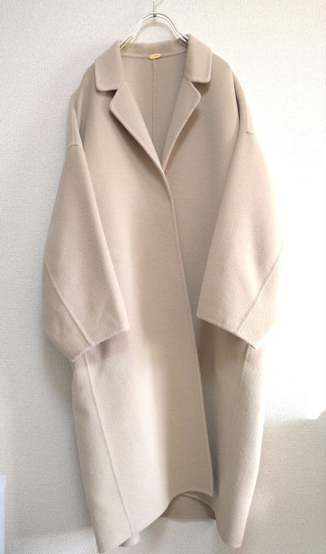 【専用】美品☆　ドゥーズィエムクラス　ウールアンゴラリバーコート