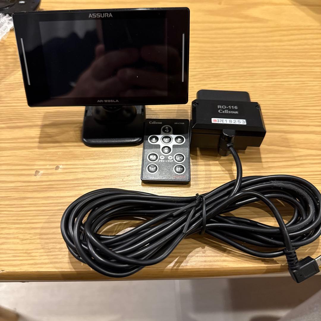 CellStar AR-W86LA レーダー探知機本体