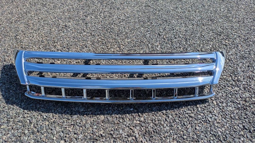 60系ハリアーフロントグリル クロームメッキ