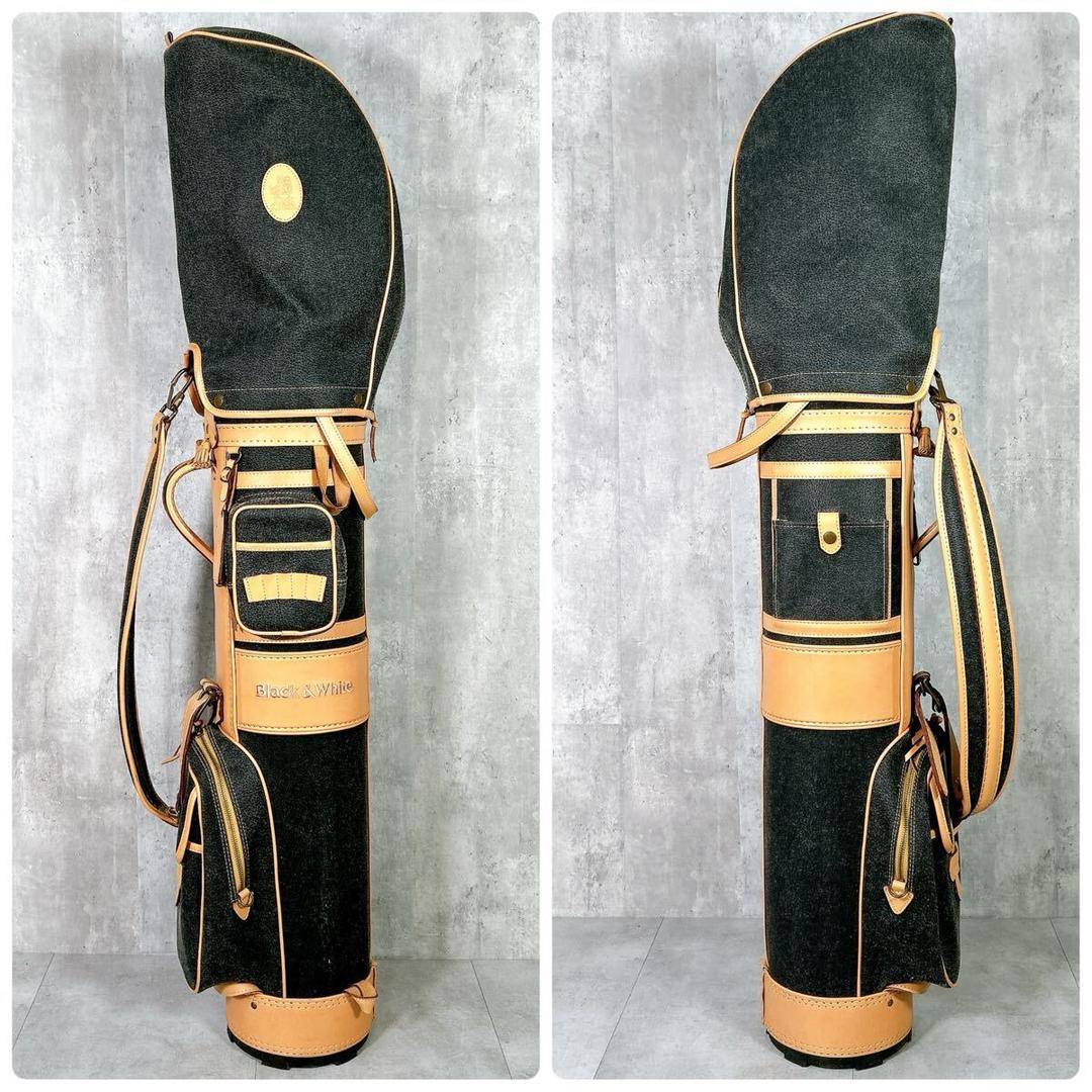 X991 Black & White ゴルフ クラブ ケース