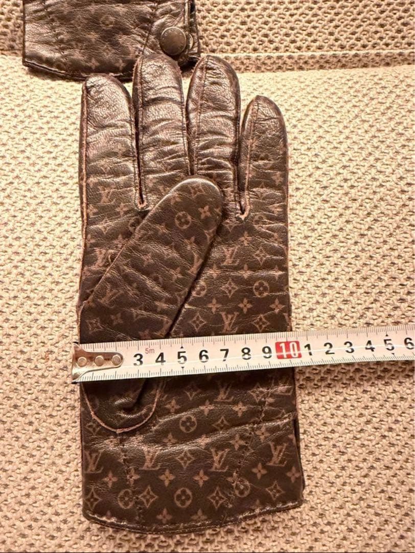 LOUIS VUITTON ルイヴィトン 手袋 グローブ メンズ レザー