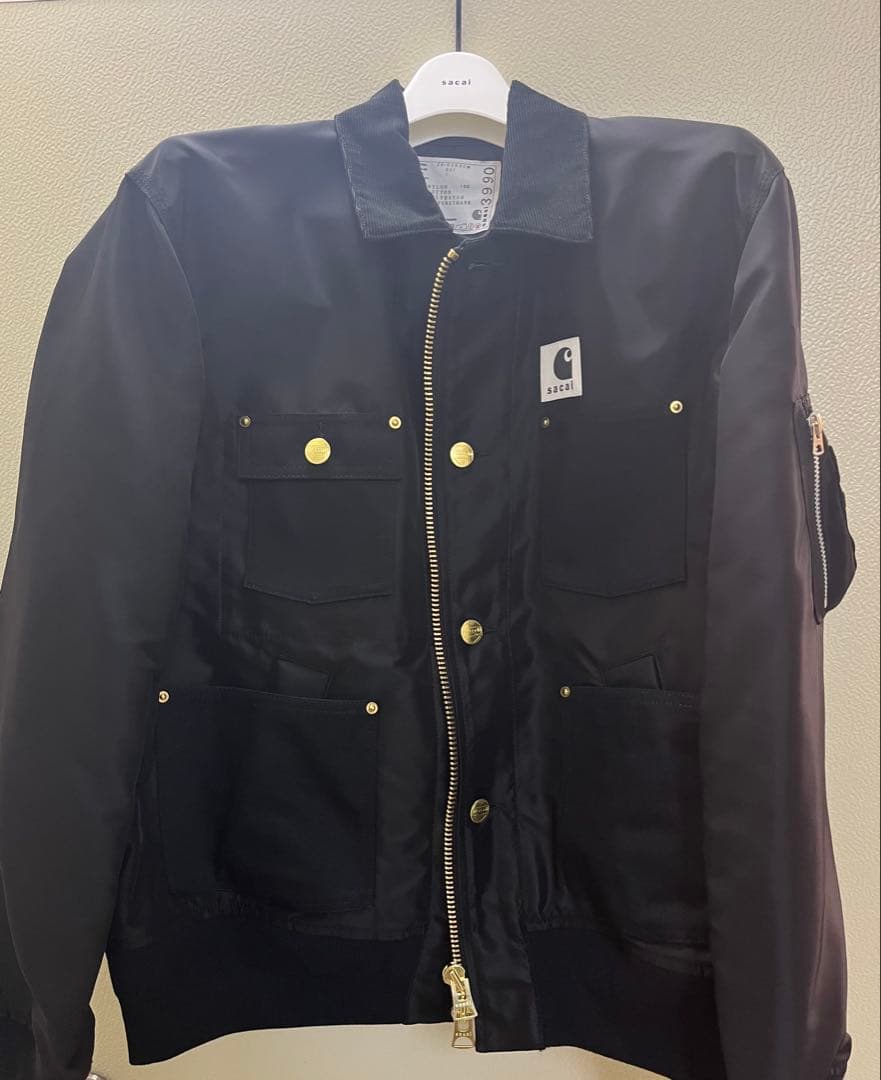 サイズ１ sacai Carhartt WIP Nylon Twill MA-1