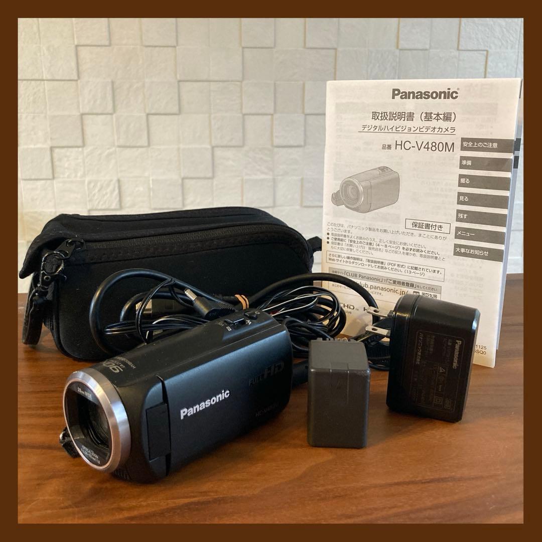 【Panasonic】HC-V480M ビデオカメラ