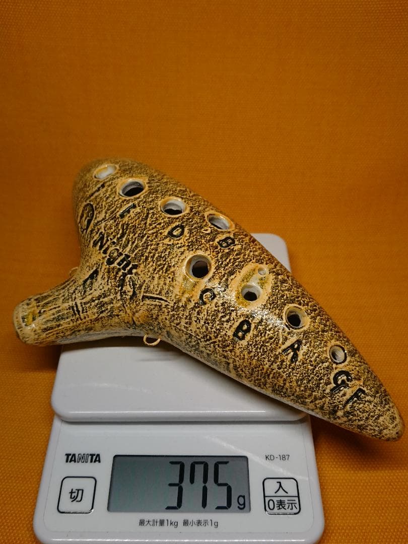 【美品】ナイト　オカリナ　大塚楽器　置物　インテリア　工芸品　美術品　A1351