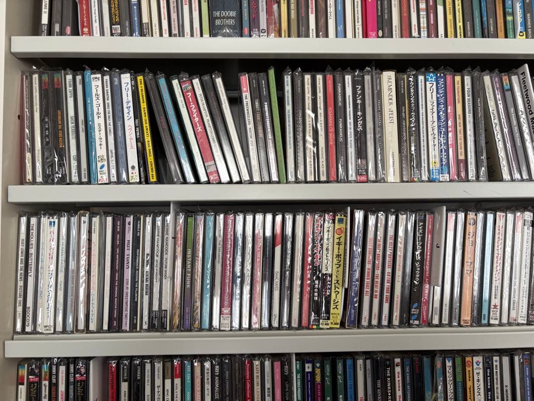 洋楽CDセット　棚付き　1500枚程度