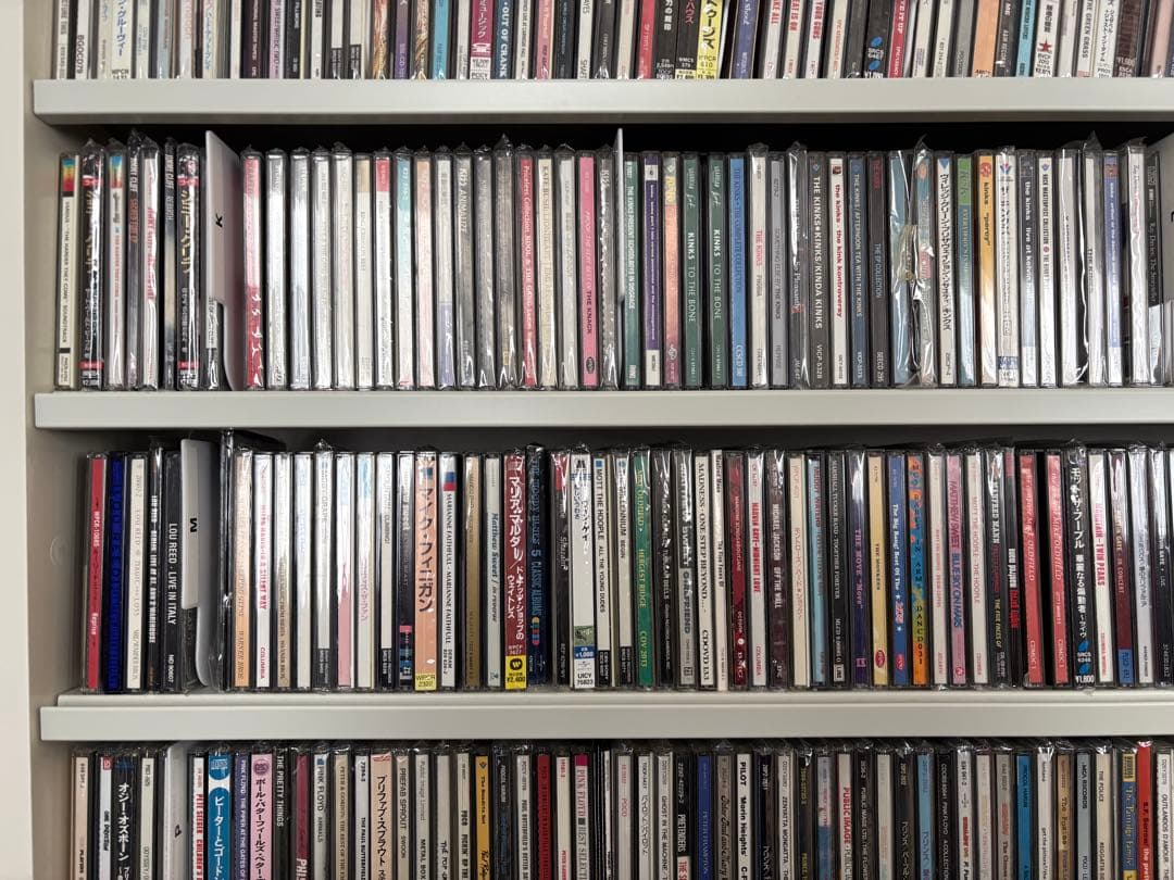 洋楽CDセット　棚付き　1500枚程度