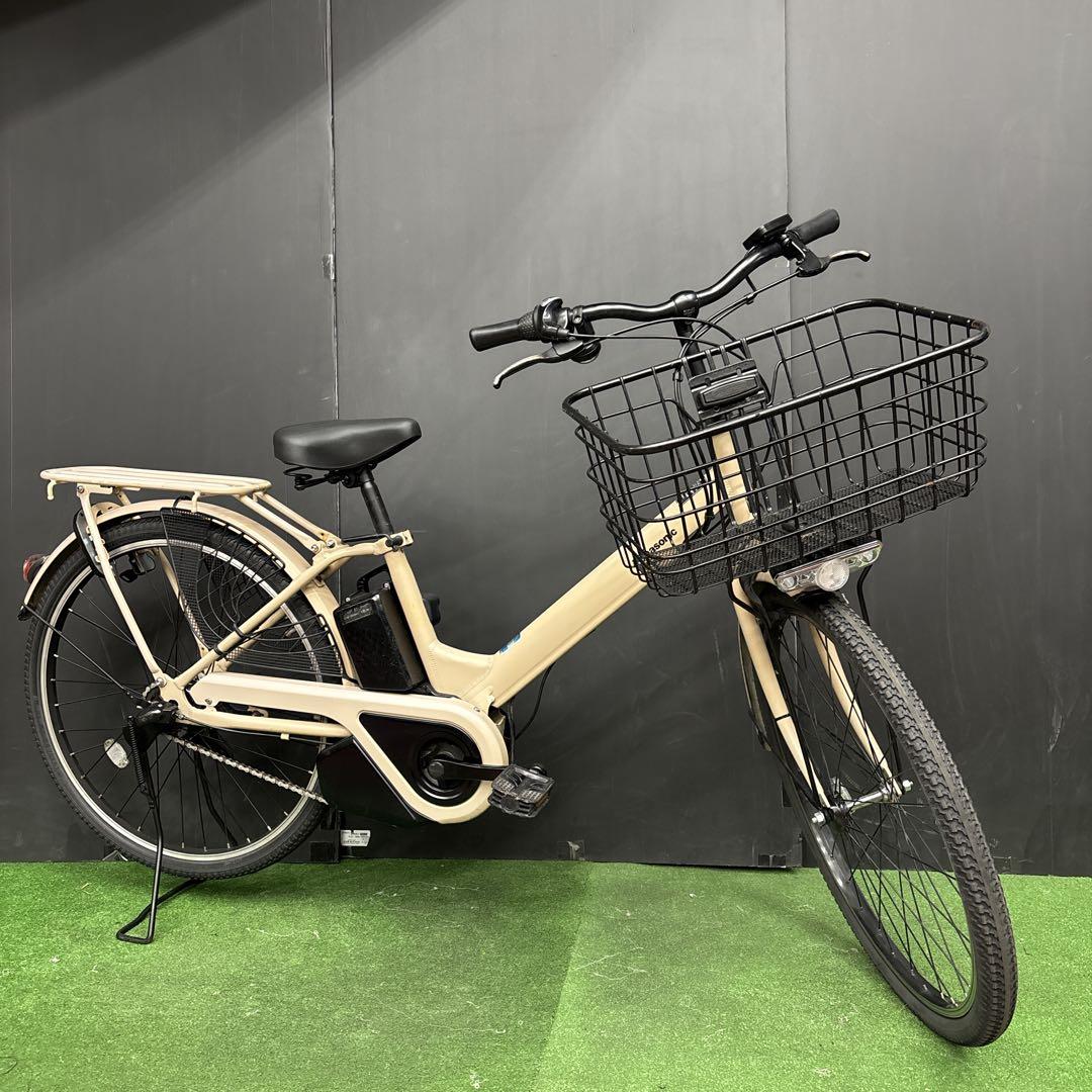 電動自転車 Panasonic ティモ　ベージュ　84★