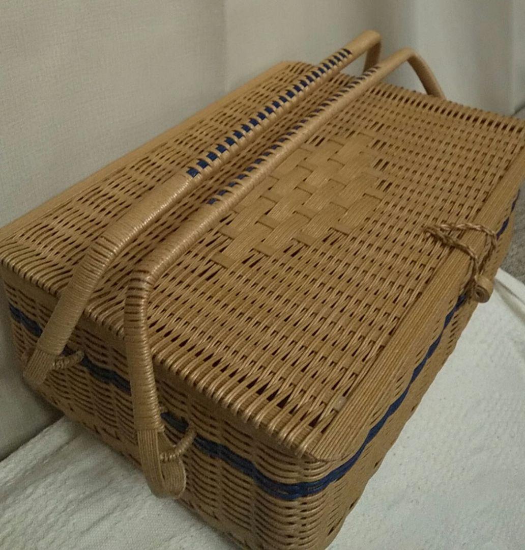 確認用 クラフトバンド かごバスケット
