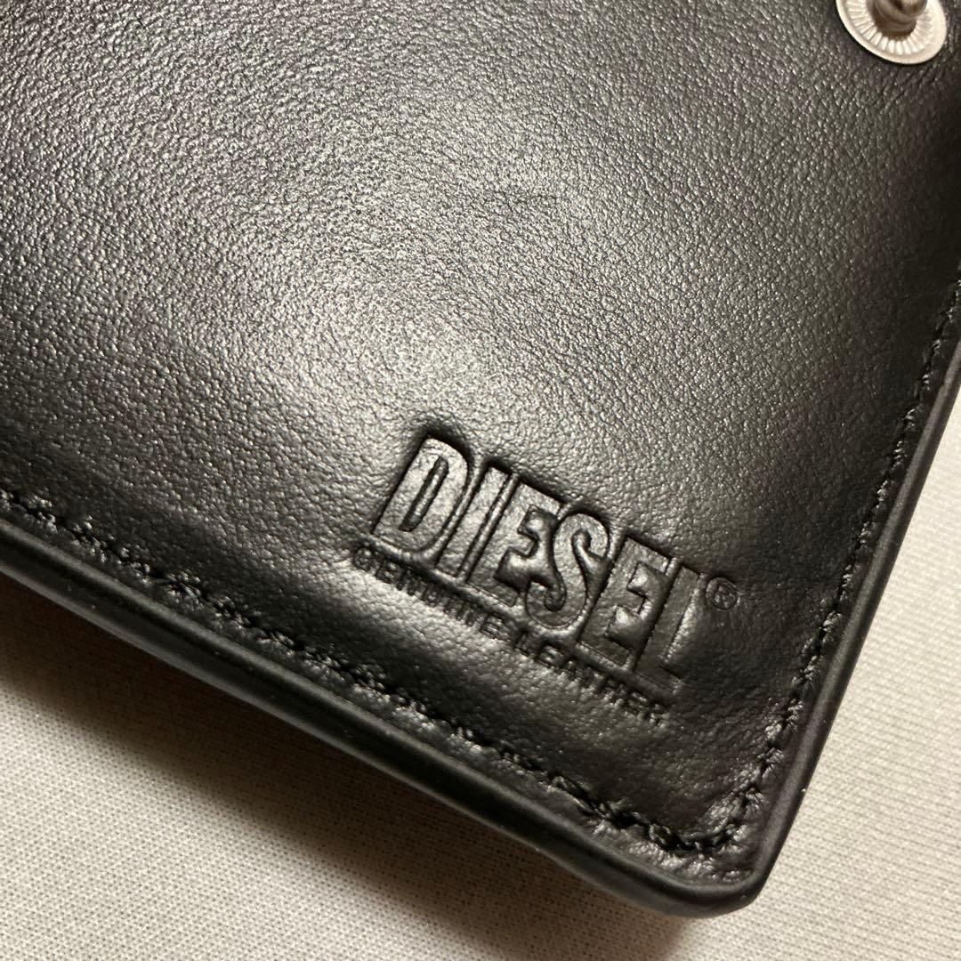 洗練されたデザイン　DIESEL TRI-FOLD COINS S X09664