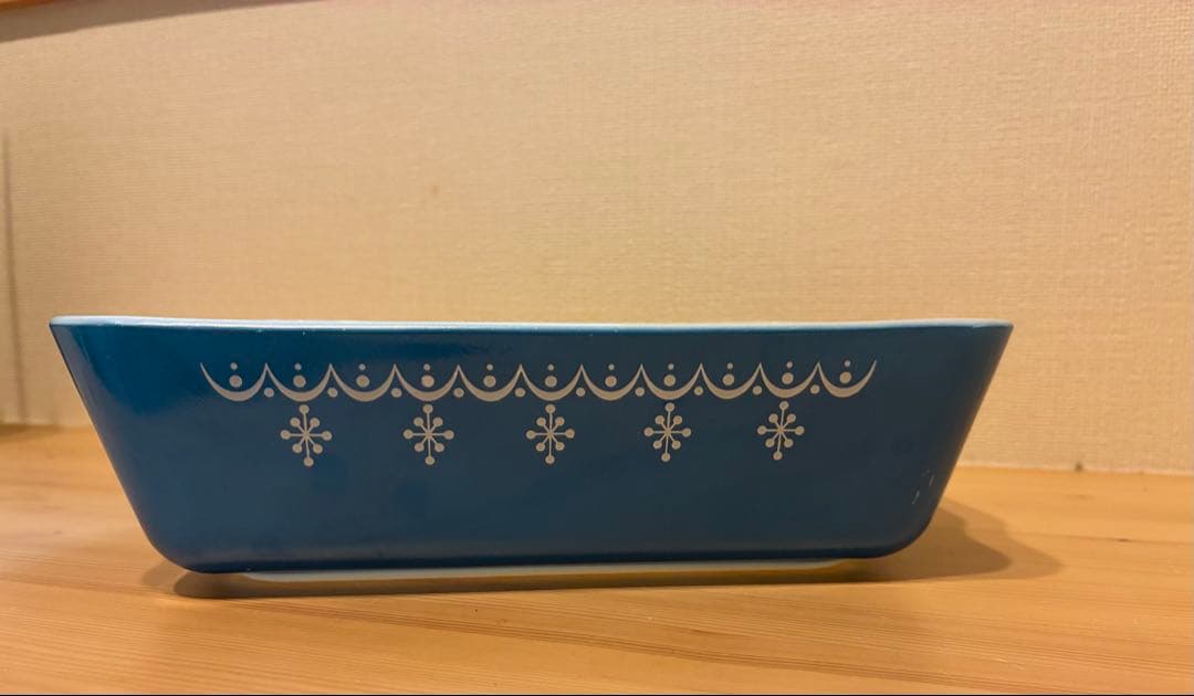 PYREX オールドパイレックス　キャセロール　 スノーフレーク　3点セット