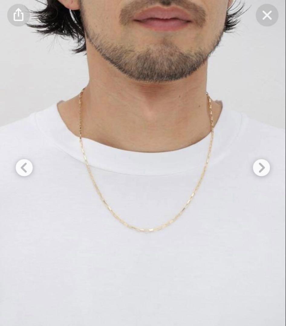 【美品】《大セール》TOM WOODネックレス Gold 20.5インチ