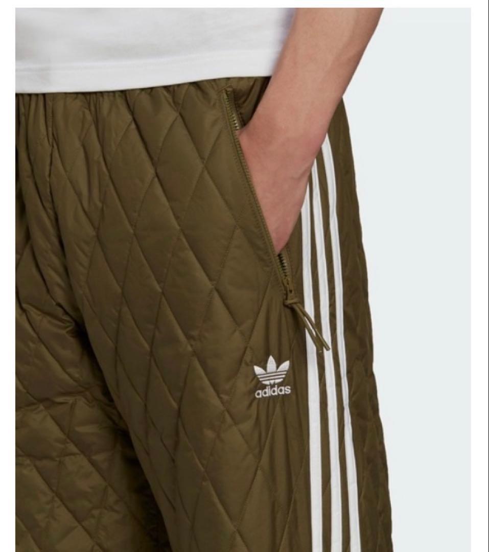 adidas 中綿 キルティング アディカラー クラシックスキルトトラックパンツ