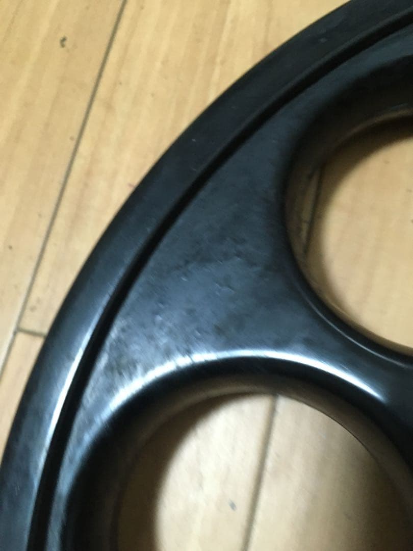 ② IVANKO イヴァンコ ラバー プレート15kg x 1枚 穴径50mm